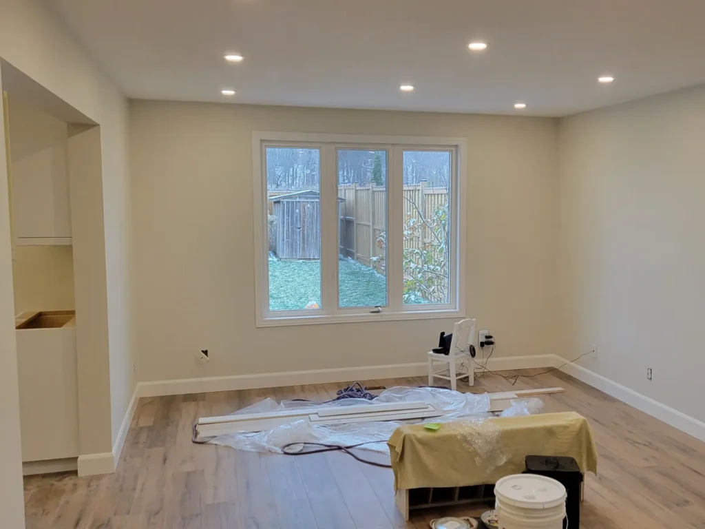 Interior after photo